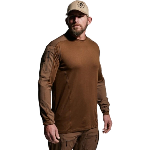 Picture of Born Primitive Long Sleeve OP TOP Coyote Brown